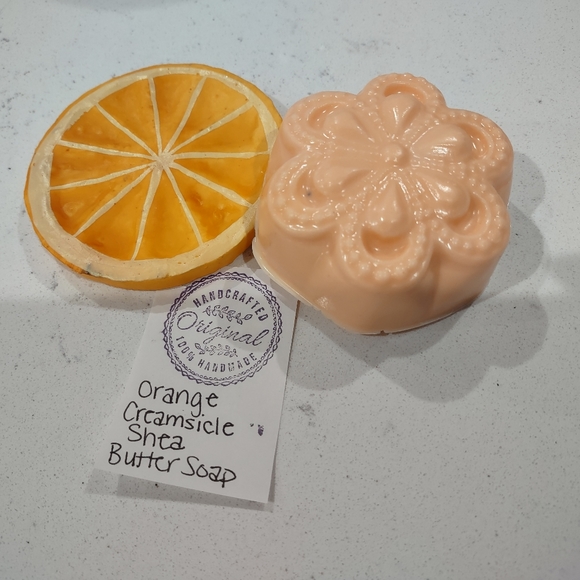 Hand Poured Organic Shea Butter Soap Bars - Picture 8 of 9